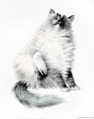 Produktbild von Luca-S Kreuzstich Set "Micky", Zählmuster, 19,5x27cm