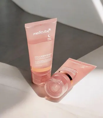 Obrázek produktu pro Medicube - Collagen Night Wrapping Mask - Zpevňující noční maska s kolagenem 75 ml