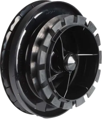 Produktbild von Zehnder Zuluft-Tellerventil ComfoValve Luna S125 schwarz