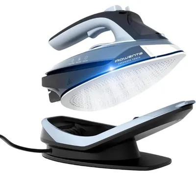 Produktbild von Rowenta DE6725D1, 2800 W, 220 g/min, 40 g/min, Schwarz, Blau, 340 mm, 240 mm