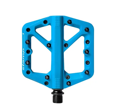 Produktbild von Crankbrothers Stamp 1 Large Plattform-Pedal blau