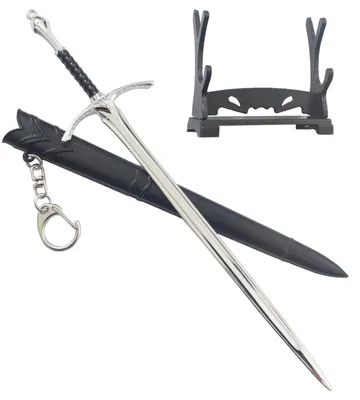 Produktbild von Papiermesser Der Herr der Ringe Schwert Brieföffner Gandalf Glamdring + Präsentationsständer