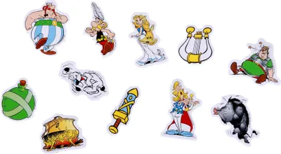 Image de 24 confettis de table Astérix -