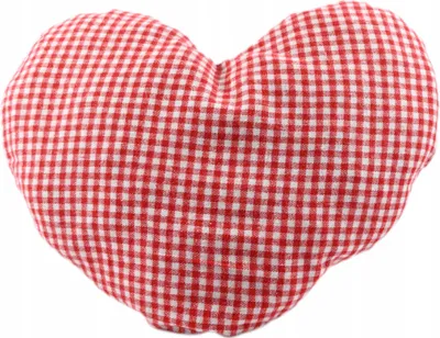 Produktbild von Rosa Herzkissen Flauschig 35x30cm - Süße Dekoration & Geschenk für Freundin