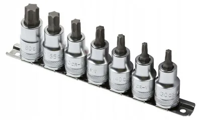Produktbild von Magnusson Torx Stecknuss-Satz 1/2 Zoll 7-teilig