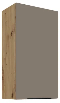 Obrázek produktu pro Kondela Horní kuchyňská skříňka Frisbo 50 G-90 1F - sandgrau / dub artisan