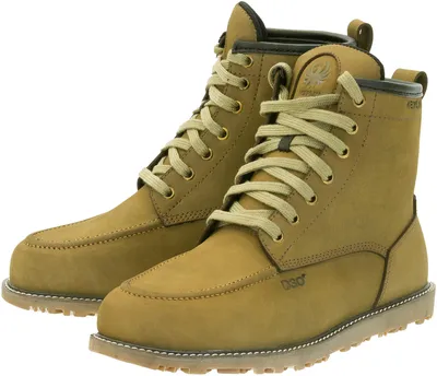 Image de Bottes de moto imperméables Merlin Worker D3O, vert olive, taille 42