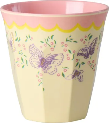 Immagine prodotto di Tazza in melamina Rice - Crema - Motivo "Spiega le ali" 250 ml