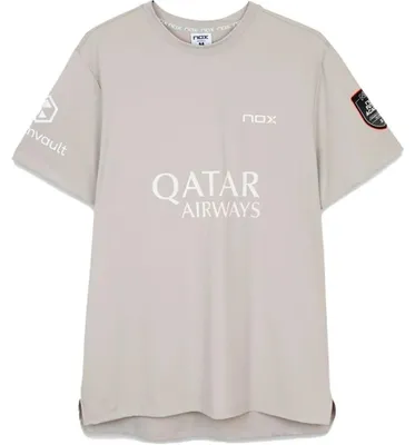 Obrázok produktu pre Nox AT10 Sponsors T-shirt 25 Light Grey - M