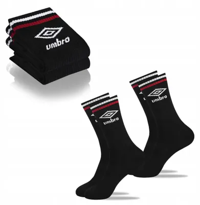 Produktbild von UMBRO Lange Tennissocken 2er-Pack Größe 35-38