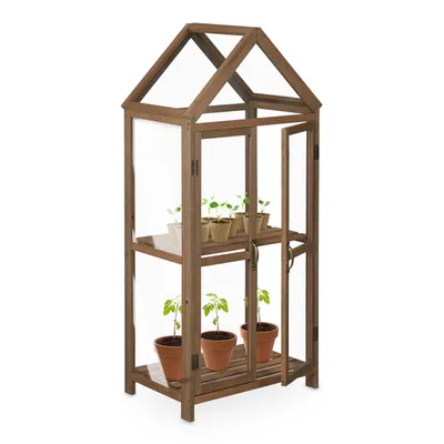 Produktbild von relaxdays Holz Gewächshaus Balkon