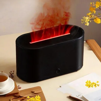 Obrázek produktu pro Zvlhčovač vzduchu s rozprašovačem a difuzérem pro éterické oleje – ideální do ložnice, do domácnosti i jako vánoční dárek.