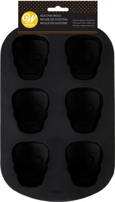 Produktbild von Wilton Silikon Backform Totenkopf - Skull - Halloween