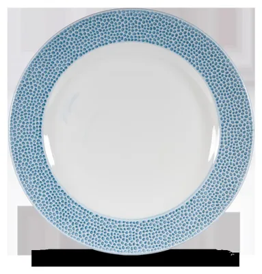 Produktbild von Churchill Super Vitrified Isla Spinwash Ocean Blue Flache Teller, 27,6 cm, 12 Stück