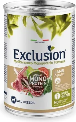 Zdjęcie produktu dla Exclusion NGALA40, Dorosły, Każda rasa, Jagnięcina, 400 g