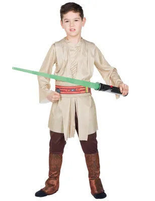 Produktbild von Kids Deluxe Jedi Kostüm From Star Wars – Fasching Karneval Halloween Verkleidung
