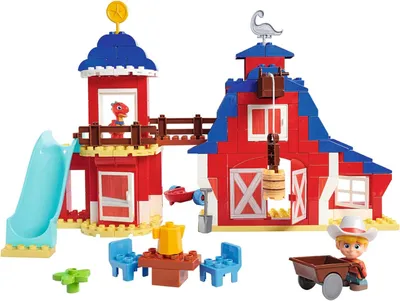 Obrázok produktu pre BIG Bloxx Dino Ranch Clubhouse – stavebnicový set