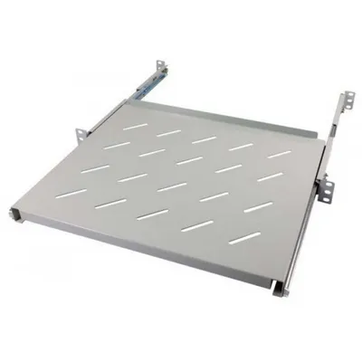 Produktbild von ALLNET Fachboden ausziehbar für 800mm Schrank tiefe Lichtgrau t550-650mm