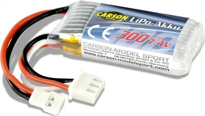 Produktbild von Carson Batterie Lipo 7,4V 300MAH