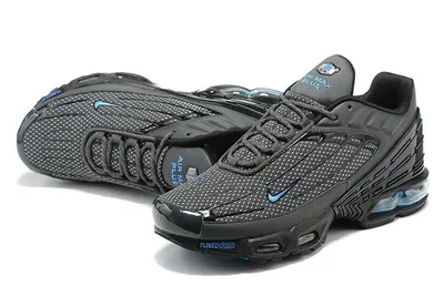 Obrázek produktu pro Pánské boty Air Max Plus 3 TN, barva: černá a modrá, velikost EU: 45
