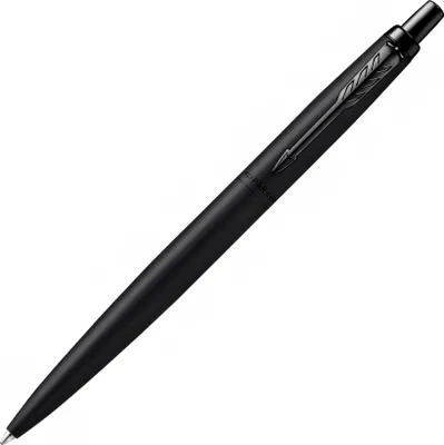 Produktbild von Parker Jotter XL Kugelschreiber, Monochrome Mattschwarz | mittlere Stiftspitze | blaue Tinte | Geschenkbox