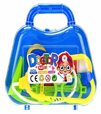 Obrázek produktu pro Doktorský set v kufříku modrý