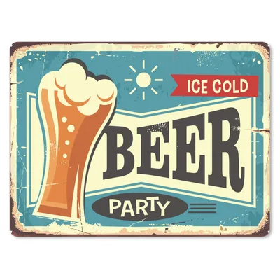 Produktbild von MuchoWow® Mauspad Mousepad Mannshöhle - Bier - Jahrgang 23x19 cm - Mousepads - Maus Mat - Pad - Mausunterlage - Schreibtischunterlage - Mauspad