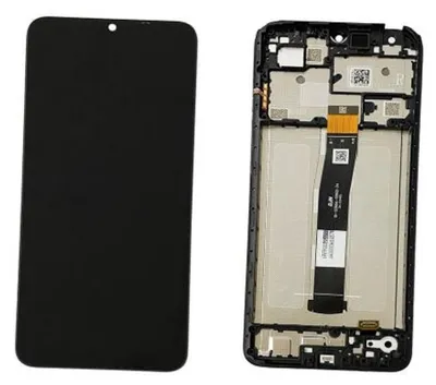 Produktbild von Xiaomi Redmi 12C LCD-Display mit Rahmen – Schwarz