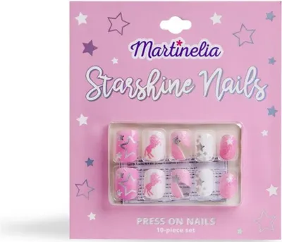 Produktbild von Martinelia Starshine Press Nails, Nagel-Set für Kinder, 3 Jahr(e)