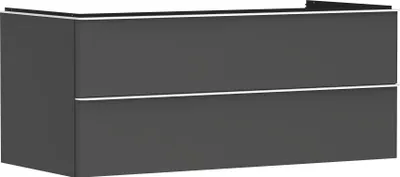 Image de hansgrohe Xelu Q Meuble sous-lavabo, 1180x550, 2 tiroirs, pour vasques à poser, 54083700