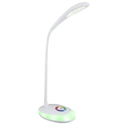 Produktbild von RGB LED Tischleuchte, Spot beweglich, Touchdimmer, H 48 cm