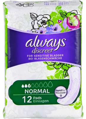 Produktbild von Always discreet Inkontinenz Einl.normal 12 St