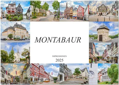 Produktbild von Montabaur Impressionen (Wandkalender 2025 DIN A2 quer), CALVENDO Monatskalender