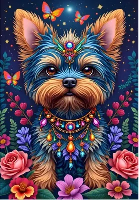 Immagine prodotto di Alipson Puzzle - Puzzle Dog in Flowerland - 1000 pezzi