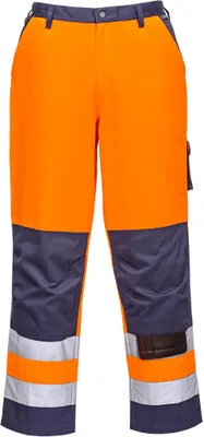 Image de Pantalon de sécurité Portwest TX51 Lyon Orange/Navy Taille XXL