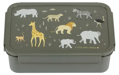 Produktbild von Bento-Snackbox Tiny - Kaki | by A Little Lovely Company