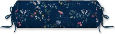 Produktbild von Pip Studio Zierkissen Tokyo Bouquet Farbe Dunkelblau Größe 22x70