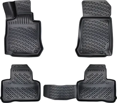 Produktbild von 3D Auto Fussmatten für Mercedes GLC X253 2015-2023