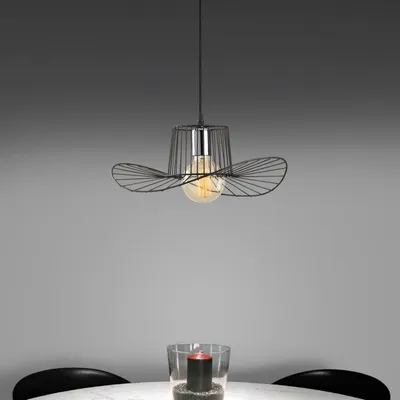 Produktbild von Opviq, Tel - 6736, Kronleuchter, Schwarz, Eisen, 38 x 38 x 110 cm