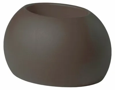 Produktbild von Blos Blumentopf aus Polyethylen, 55 cm breit, 32 cm hoch, leicht, robust, wetterfest, für Innen- & Außenbereiche