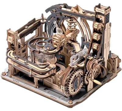 Produktbild von 3D-Puzzle-Bausatz, 472 Teile, Interaktive Murmelbahnen, STLGC01