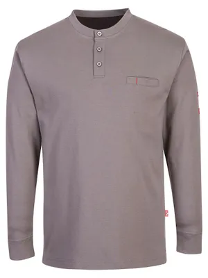 Immagine prodotto di Portwest FR32 FR Camicia antistatica Henley Grigio Taglia XXL