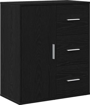 Obrázek produktu pro Servírovací skříň Černý dub 60 x 31 x 70 cm kompozitní dřevo