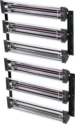 Zdjęcie produktu dla Lampa na podczerwień 3000W 2szt do suszenia lakieru kabina lakiernicza
