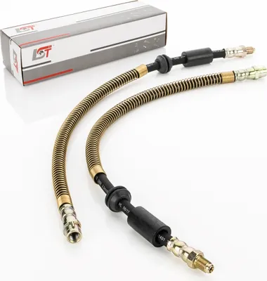 Produktbild von 2x Bremsschlauch Bremsleitung Vorne für MERCEDES BENZ GLK X204 - 490 mm