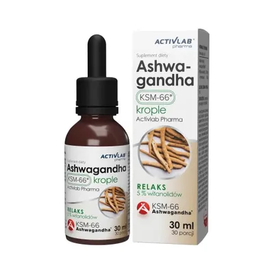 Produktbild von Activlab Ashwagandha KSM-66® Drops 30 ml