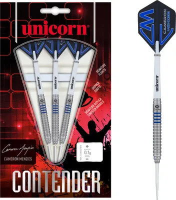 Produktbild von Unicorn Contender Cameron Menzies Phase 2 Steel Darts - 21g -- 1 Satz