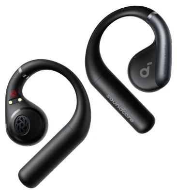 Produktbild von Soundcore AeroFit, Kabellos, Anrufe/Musik/Sport/Alltag, 64,6 g, Kopfhörer, Schwarz