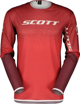 Produktbild von Scott Podium Pro Rot/Grau Motocross Jersey, rot/grau, XL