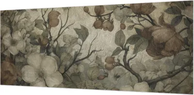 Produktbild von Wandtapete - Dekorative Tapete für Wohnzimmer- Tapetenfolie für Wanddekoration - 208x146 cm - Blumenschönheit